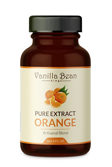 pure orange extract, artisanal blend (Vanilla Bean Kings)